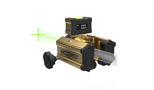 Avec le Wheeler Reti-Level, monte ton scope facilement grâce à un niveau digital précis et un laser bore sighter, pour un alignement parfait en un seul geste.