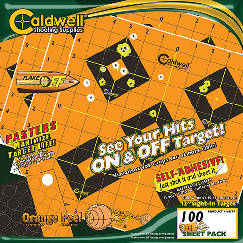 Avec les cibles Orange Peel de Caldwell, vois tes impacts en un clin d'œil grâce à la technologie de flocage bicolore et facilite ton acquisition à longue distance.