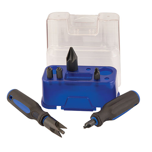 Le kit Frankford Arsenal Case Prep Essentials inclut 2 poignées, des outils de chanfrein, des uniformisateurs de poches d'amorces et un rangement pratique.
