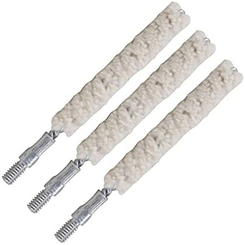 Les mops Tipton 100% coton sont ultra-absorbants, parfaits pour appliquer des solvants et lubrifiants dans ton canon et chambre, même pour les canons encrassés.