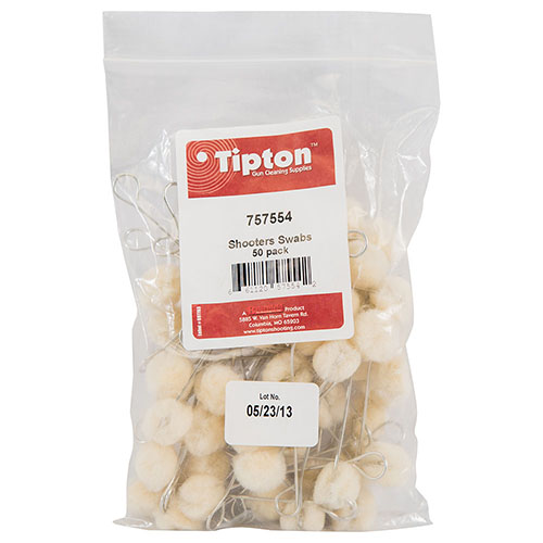 Les swabs à poignée en fil de Tipton sont idéaux pour appliquer lubrifiants et préservatifs, et pour nettoyer les zones difficiles d'accès. Pratiques et polyvalents!