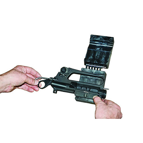Le Delta Series AR-15 Upper Vise Block te permet de maintenir ton upper AR-15 en toute sécurité, sans l'endommager, idéal pour le montage de canon et l'entretien.
