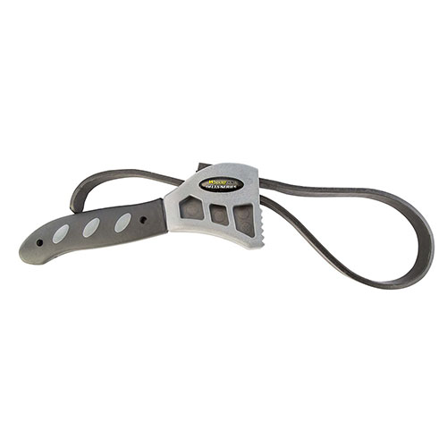 Le Wheeler Delta Series AR Forend Wrench offre une prise ergonomique, une sangle en caoutchouc renforcé pour maintenir les handguards sans les rayer.