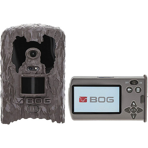 La caméra BOG Clandestine™ offre des déclenchements ultra-rapides, de la vidéo HD, un stamping d'image environnemental, une portée de flash inégalée et un écran de 3".