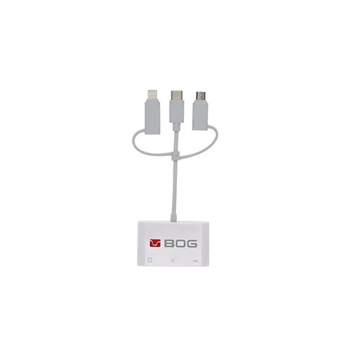 Le lecteur de carte SD BOG te permet de lire facilement des cartes SD et Micro SD, idéal pour transférer tes photos et vidéos de chasse rapidement.