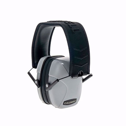Les bouchons d'oreilles Caldwell offrent une protection auditive de 30dB NRR, un confort optimal et se plient facilement pour un transport pratique.