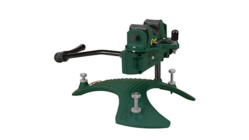 Le Caldwell Fire Control® Front Rest est parfait pour les tireurs Benchrest, avec sa base en fonte massive de 15" x 11,5" et un poids de 18lbs pour une stabilité optimale.