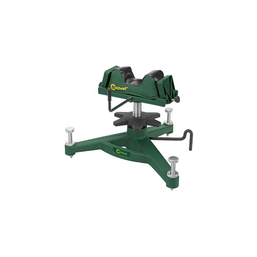 Le Caldwell The Rock Deluxe Shooting Rest te permet de tirer avec précision grâce à sa stabilité et sa répétabilité, idéal pour tester ton arme et tes munitions.