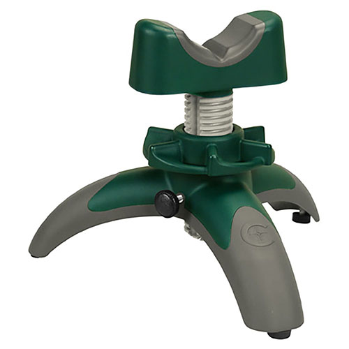 Le Caldwell Handy Rest NXT est un support avant polyvalent, avec un support amovible pour pistolet, fabriqué dans un matériau durable et non marquant.