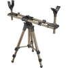 Le Caldwell DeadShot FieldPod offre une stabilité portable, un réglage de hauteur de 20" à 42", et un système de pivot pour une précision optimale lors de la chasse.