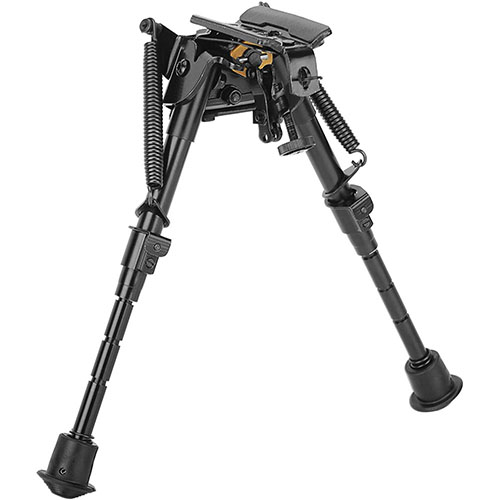 Le bipied Caldwell® XLA offre un support stable pour le tir, s'attachant facilement à presque n'importe quelle arme avec un sling swivel stud et réglable en hauteur.
