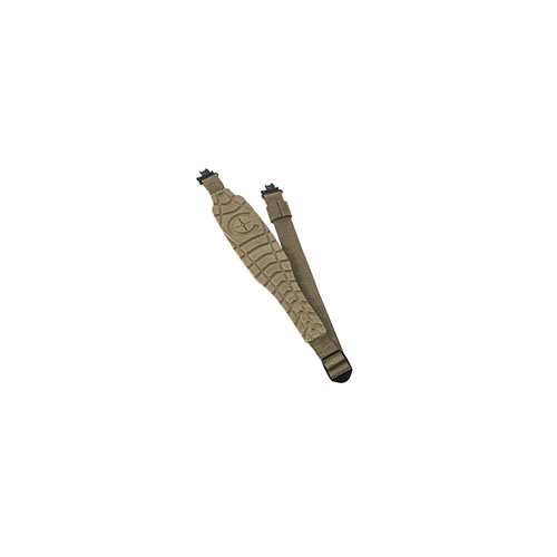 La sangle Caldwell® Max Grip offre un confort optimal grâce à sa forme ergonomique, un maintien sûr sur l'épaule et une protection contre l'humidité et les odeurs.