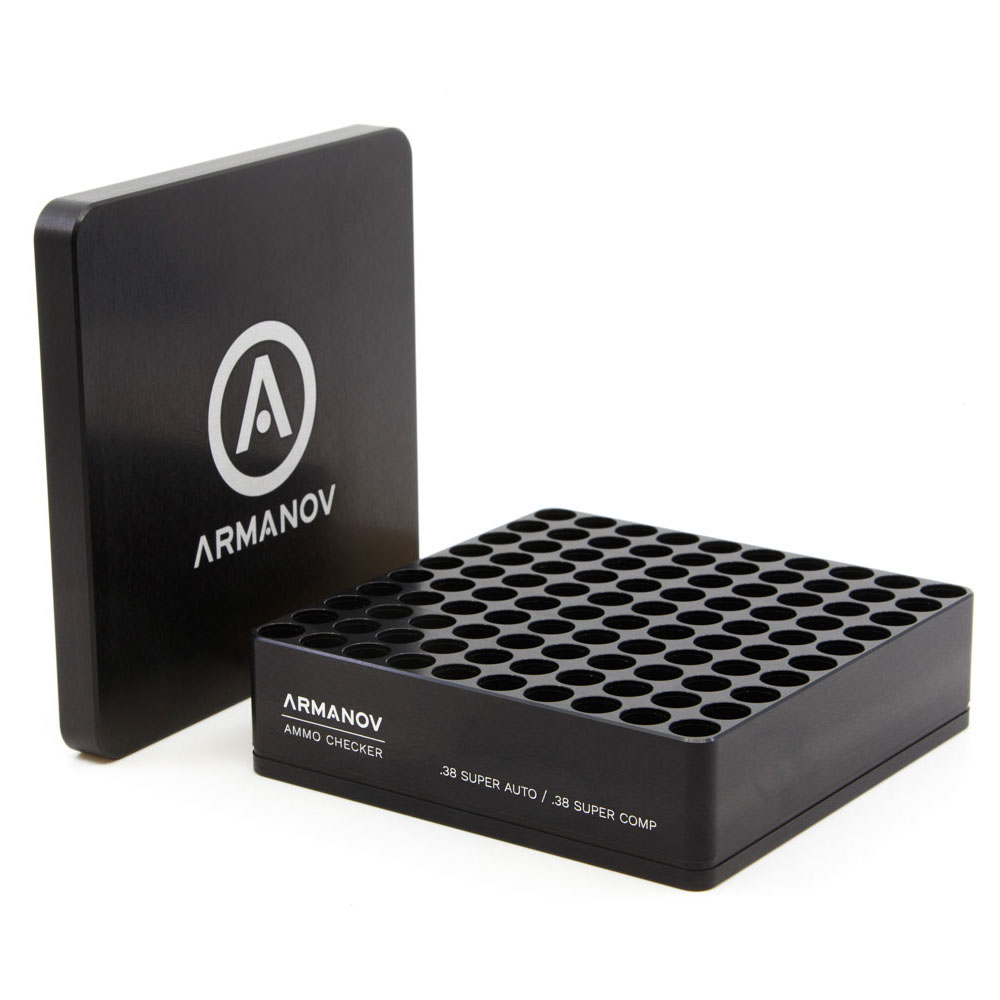 Le Gauge Box Armanov pour 100 cartouches te permet de vérifier rapidement ton ammo, réduit les malfunctions et facilite l'éjection grâce à son design amélioré!