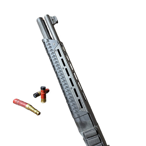 Améliore ton Beretta A300/1301 avec le handguard Mod 1 en carbone, léger et résistant, offrant une meilleure prise en main et une esthétique moderne.