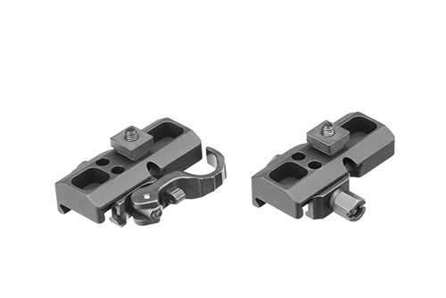L'adaptateur T-Nut pour levier Harris d'ERATAC te permet de fixer facilement ton équipement, offrant robustesse et flexibilité pour tes sessions de tir.