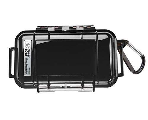 Protège ton Kestrel ou tes petits appareils électroniques avec le Pelican 1015, un étui robuste, étanche et léger, idéal pour le transport.