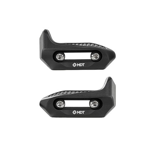 Les MDT Control Points offrent un repère constant pour ta main, assurant stabilité et contrôle, tout en s'ajustant parfaitement à ton style de tir.