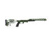 Le kit MDT ESS Chassis System pour Howa 1500 offre ergonomie ultime, crosse ajustable, grip AR et un système de bedding V-block pour une base solide.
