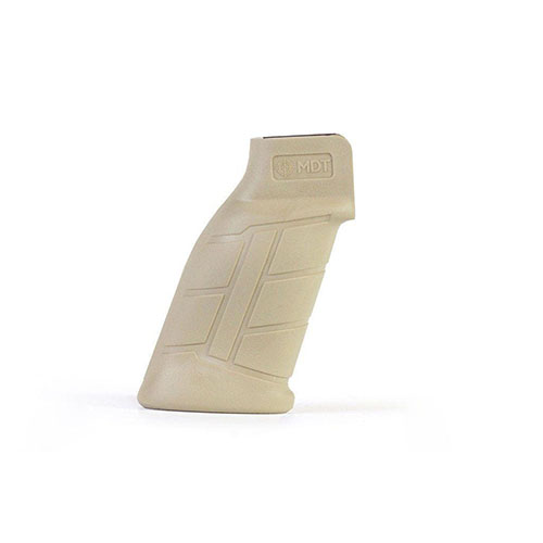 Le MDT AR-15 Pistol Grip offre un confort maximal avec son design ergonomique, son revêtement antidérapant et ses renforts pour une prise en main parfaite.