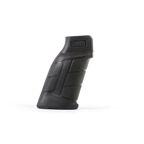 Le MDT AR-15 Pistol Grip offre un confort maximal grâce à son design ergonomique, son revêtement antidérapant et ses renforts pour un grip solide.