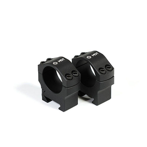 Les MDT Premier Scope Rings assurent un montage solide pour tes optiques, fabriquées en aluminium de précision, conformes à la norme STANAG 4694 pour une interface parfaite.