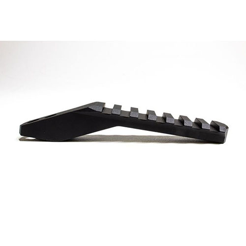 Le rail Picatinny MDT de 5" est parfait pour fixer des niveaux à bulle, des porte-cartes de données et des télémètres, avec 7 emplacements de montage.