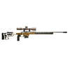 Le châssis MDT ACC pour Remington 700 te permet d'ajuster le poids et l'équilibre de ton arme, avec des poids modulables et un grip Elite pour un confort optimal.