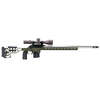 Le châssis MDT ACC pour Remington 700 LA te permet d'ajuster le poids et l'équilibre de ton fusil avec des poids intégrés, tout en offrant une compatibilité AICS.
