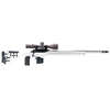Le châssis MDT ACC pour Remington 700 te permet d'ajuster le poids et l'équilibre grâce à un système de gestion de poids intégré, idéal pour la compétition.