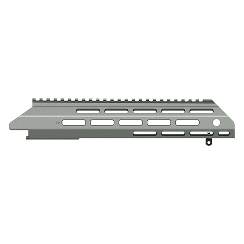 Le fore-end MDT ESS de 15" est personnalisable avec des options plus courtes ou plus longues et des rails d'attache pour maximiser ta polyvalence en tir.