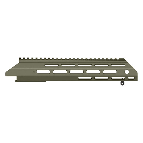 Le MDT ESS Fore-end de 15" est adaptable avec des modèles plus courts ou longs et des rails d'attache pour personnaliser ton équipement selon tes besoins.