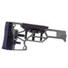 Le MDT Skeleton Rifle Stock V5 Standard offre un confort optimal grâce à ses réglages sans outil pour la joue et le buttpad, s'adaptant parfaitement à ta position de tir.