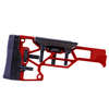 Avec le MDT Skeleton Rifle Stock, ajuste facilement la hauteur et l'inclinaison pour un confort optimal. Compatible avec TAC21, LSS-XL et HS3.