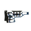 Le MDT Skeleton Rifle Stock offre un ajustement sans outil pour un confort optimal, avec des réglages horizontaux, verticaux et d'angle, et une option pliable.