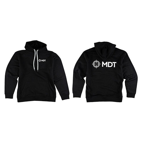 Découvre le hoodie pullover MDT, fait en 75/25 coton/polyester pour un confort optimal. Parfait pour rester stylé tout en étant à l'aise lors de tes sessions de tir.