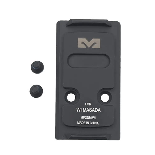Le MPO PRO-F Direct Mount Plate de MEPROLIGHT te permet de monter facilement un viseur sur ton IWI MASADA, offrant une stabilité et une précision accrues.