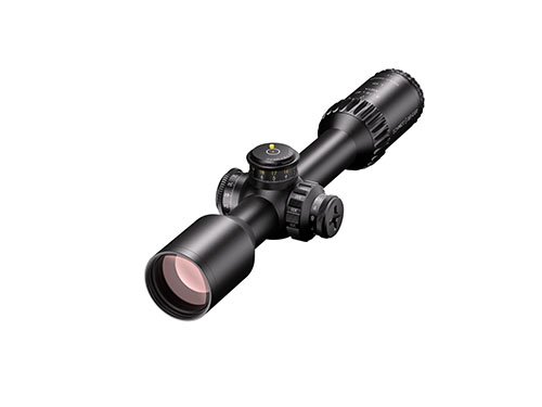 Découvre le 3-18x42 META : réticule SBX pour précision, première focale, tourelles robustes, ajustement dioptrique optimisé et changement de zoom rapide.