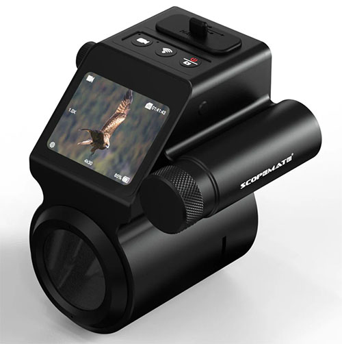 Capture chaque détail de tes tirs avec le ScopeMate S28-TSC : enregistrement 4K, écran tactile, enregistrement activé par le recul et options de stockage flexibles.