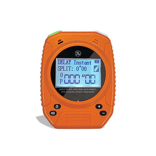 Le SPECIAL PIE Shot Timer est un appareil 3-en-1, étanche et Bluetooth, idéal pour le tir avec un affichage lumineux et de nombreuses fonctions pratiques.