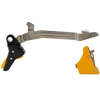 Améliore ton Glock Gen 3-4 avec le kit Ultimate Builder de Timney, un déclencheur Alpha Competition offrant une sensation plus douce et un poids de tir de 2,5 à 3 lbs.