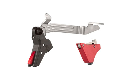 Le GLOCK TRIGGER Timney offre un poids de détente de 3 lb, une installation facile, et une fiabilité légendaire pour tes GLOCK Gen 5. Profite d'un tir précis!