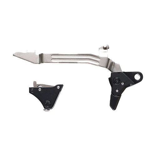 Améliore le ressenti de la détente de ton Glock Gen 5 avec ce kit drop-in Timney, léger à 3 lb et sans modification permanente, prêt à l'emploi!