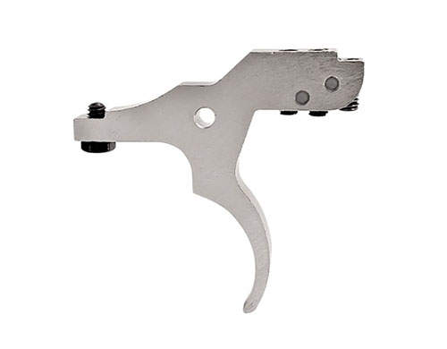 Améliore ton tir avec la détente Savage 110 de Timney, poids de 3 lbs, finition nickelée, offrant une qualité de fabrication élevée et une rupture de détente fluide.