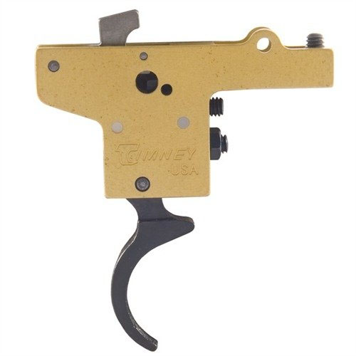 Le MAUSER FEATHERWEIGHT de TIMNEY offre un tir précis avec un poids réglable de 1,5 à 4 lb, sans sécurité, pour une expérience de tir optimale.