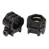 Anneaux de montage TACT 30 mm, 6 trous, hauteur moyenne, mat
