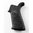 Poignée pistolet caoutchouc beavertail AR-15/M16 noire