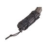 TACO allongé pour pistolet/matraque avec fixation MOLLE, noir