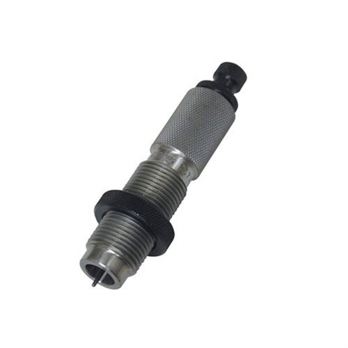 Les dies FULL LENGTH SIZING REDDING pour 9MM LUGER ajustent la longueur complète de tes cartouches, incluant le col et le corps, avec un système de décalage.
