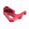 Loquet allongé pour levier d'armement, rouge