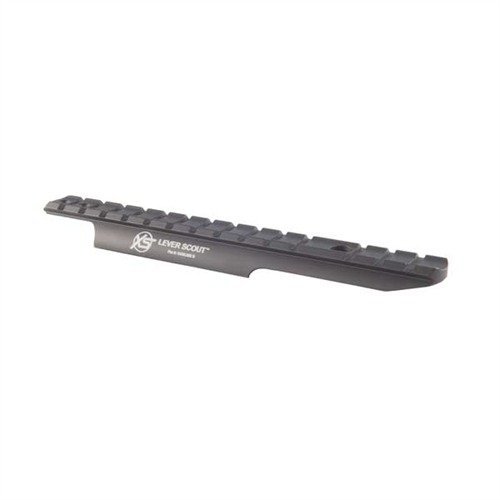 Le LEVER ACTION LEVER SCOUT MOUNT te permet de monter un scope léger au-dessus du canon pour un visuel rapide, sans modifier ton fusil Marlin ou Winchester.